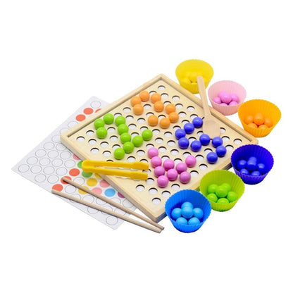 2in1 Memory Training Matching Pair Bead Game
