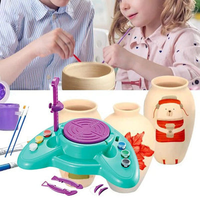 Kit de machine d'art et d'artisanat pour atelier de poterie DIY - 012