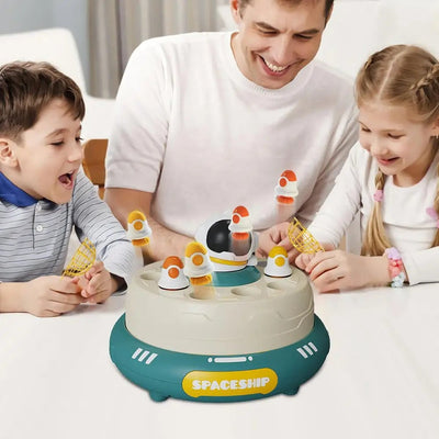 2in1 Magnetic Fishing and Catching Rocket Launcher Turntable - 145