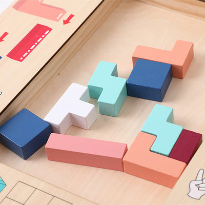 Magic Cube 2 In 1 Puzzle Board