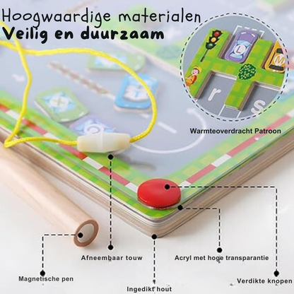 AlfaKids – Leren & Ontdekken – Magnetisch Alfabet Speelbord