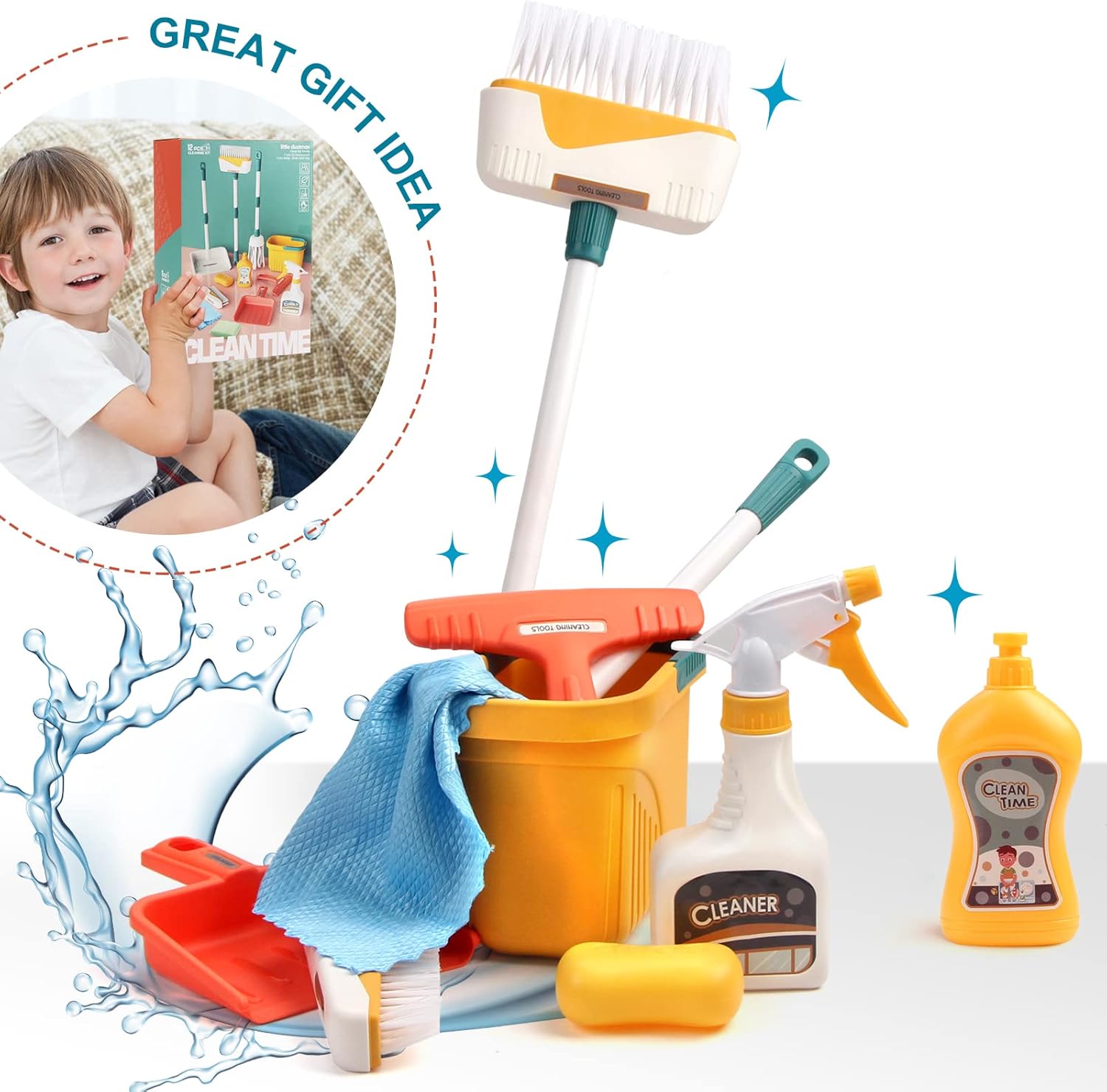 Children Clean Time Cleaning Set - 149