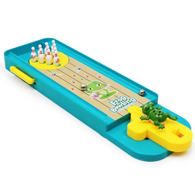 Frog Bowling™ - Fomenta las habilidades motrices - Mini Pista de Bolos de Rana