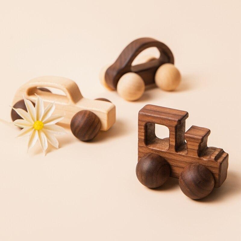 3pc Wooden Car Set