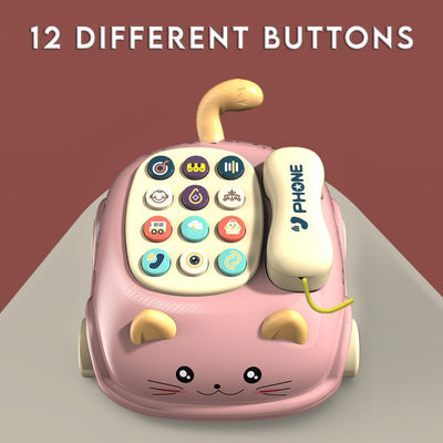 Fun Learning Activity Pull Phone Set for kids - 215