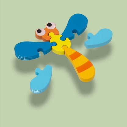 3D Cute Learning Animal Jigsaw Puzzle - Random Design