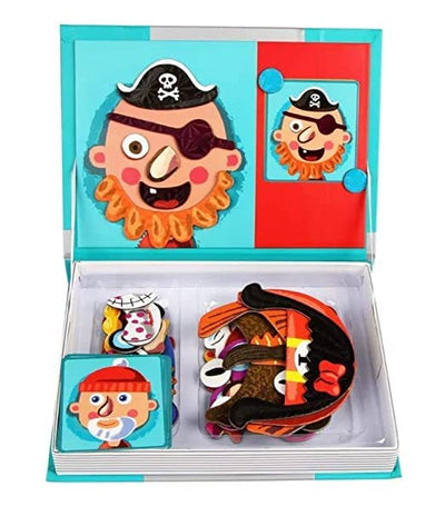 Livre de Puzzles Magnétiques Clown Rigolo