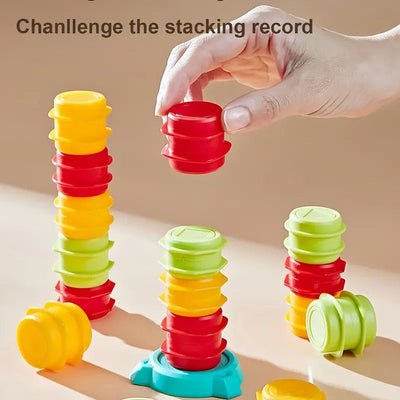 Engineer Forklift Transport Stacking Balance Game - 02Y