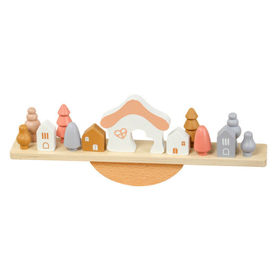 Jeu d'équilibre Maison en bois et arbres - Le meilleur jeu de motricité fine
