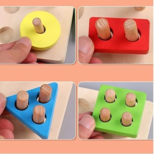 Jouet de pêche magnétique en bois Fidtoy pour enfants de 2 à 6 ans