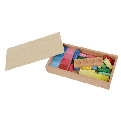 Juego Montessori de Ejercicios para Emparejar Colores