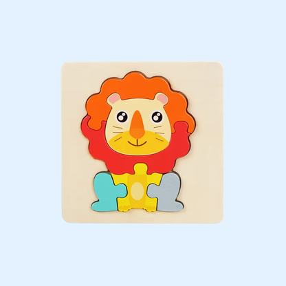 TibaToes™ Shape & Learn Wooden Puzzle