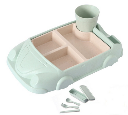 Little Driver Lunch Set (Bamboo Fiber)