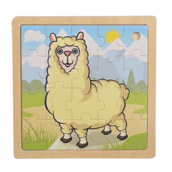Wooden Animals Puzzles 16-20 pieces