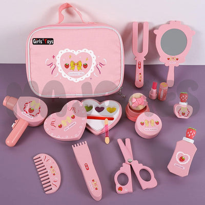 Juego de maquillaje y belleza de imitación