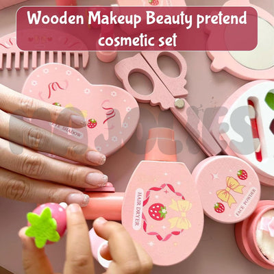 Juego de maquillaje y belleza de imitación