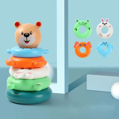 2in1 Stacking Cups and Ring Tower Play Set - 667