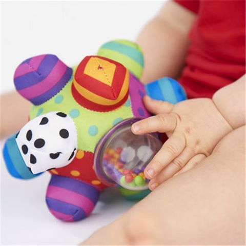 Colorful Musical Rattle – Montessori Baby Sensory Toy for Newborns & Toddlers