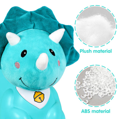 Fidtoy Musical Dinosaur Plush Toy with Light & Sound for Babies