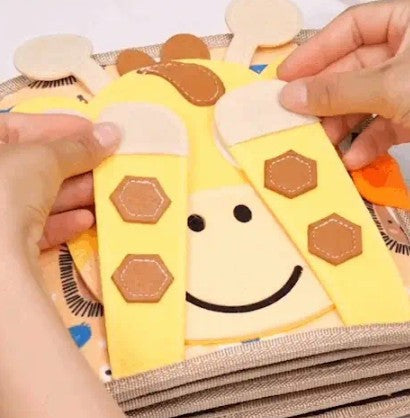 Montessori Quiet Book for Early Learning Fun