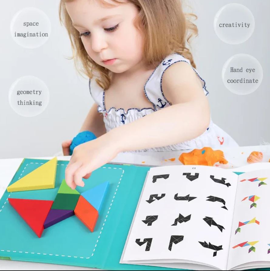 Magnetic Tangram Logical Thinking Toy