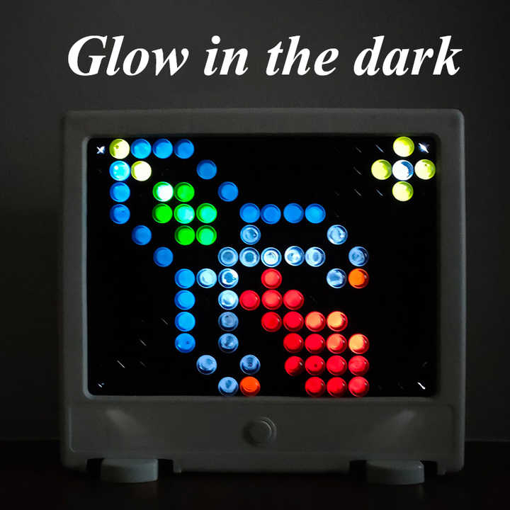 Glow the Light Peg Board Bead Kit - 111