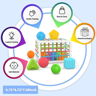 Shape Sorting Baby Box Sensory Play - 289