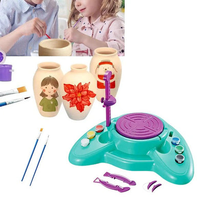 Kit de machine d'art et d'artisanat pour atelier de poterie DIY - 012