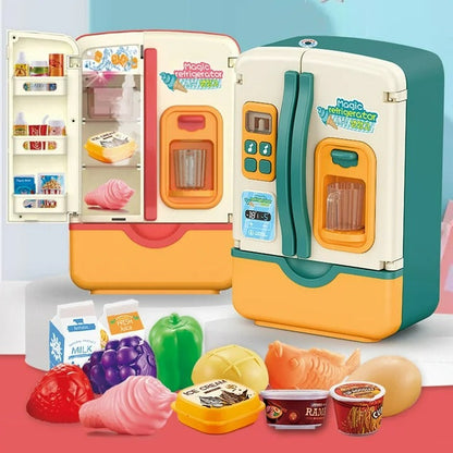 Without Box Mini Fridge Refrigerator Pretend Play - 27A