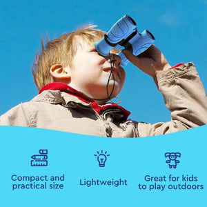 Prismáticos Montessori para niños - Juguete educativo de exploración al aire libre para niños