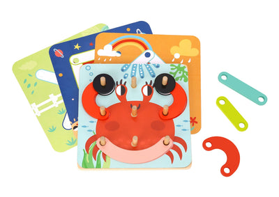 DIY Creative Pattern Combination Wooden Board - 657