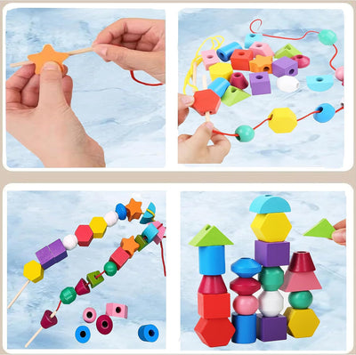 Bloques de rompecabezas a juego