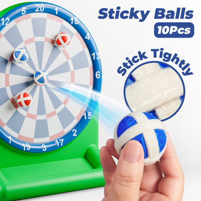Juego de piscina Fidtoy con dardos inflables para niños