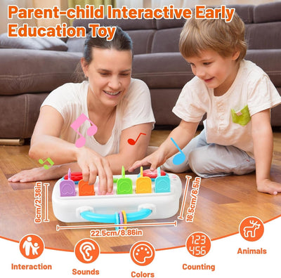 Interactive Pop Up Animal Sound Color Recognition Key Set - 940