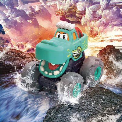 Fidtoy Animal Monster Truck Toy Set for Toddlers