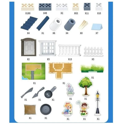 Mini Bricklayer Building Blocks 603 pieces - 803