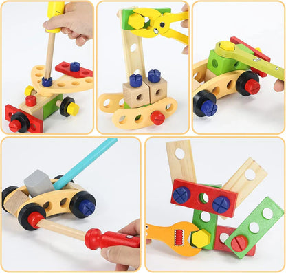 Wooden Toolbox Montessori Toy