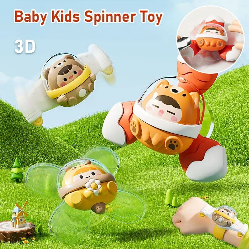 3in1 Space Sensory Fidget Suction Spinning Toy - L17