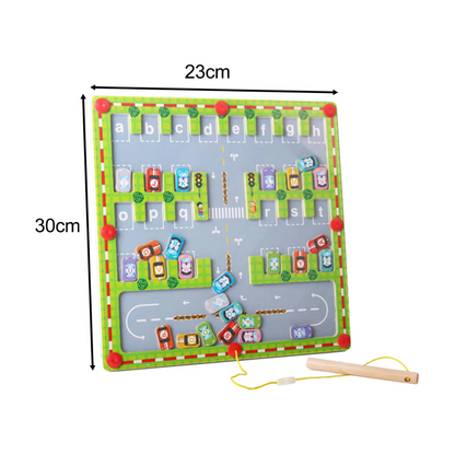 AlfaKids – Leren & Ontdekken – Magnetisch Alfabet Speelbord