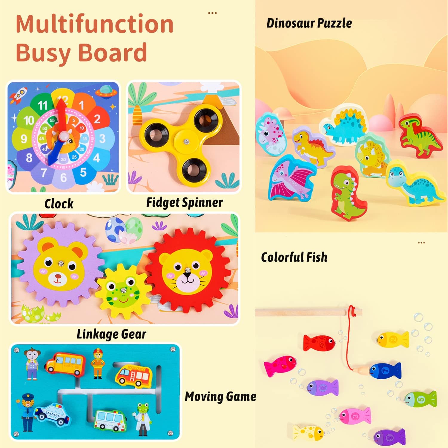 Multifunctional Logarithm Board Game | 8 Parts Kids Learning Toy