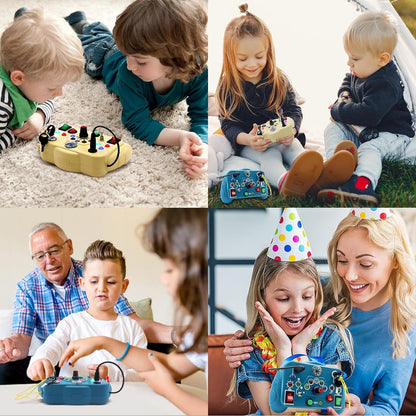 Sensory Activity Busy Learning  Board Switch Light Game - 156