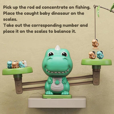 Dinosaur Balancing and Catching Mental Maths Learning Kit - 29B