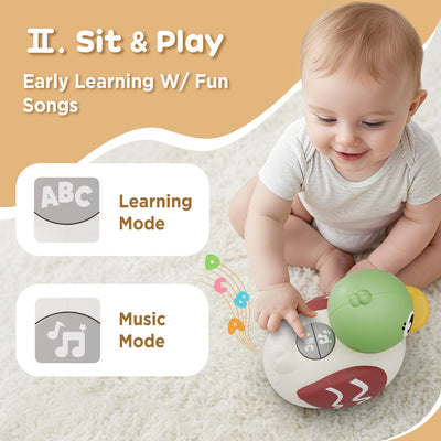 Fidtoy Baby Musical Duck Toy with Light and Sound