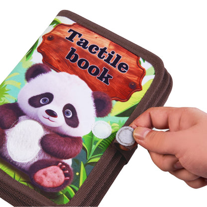 Wild Animals Tactile Touch and Feel Sensory Book - 360