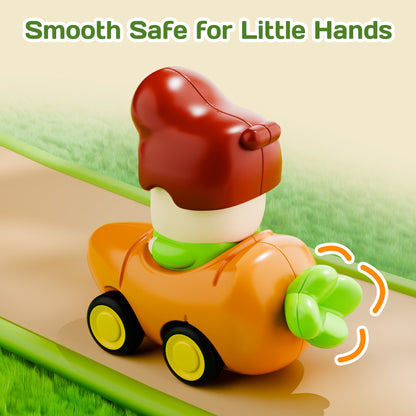 6PCS Press to Go Car Toys