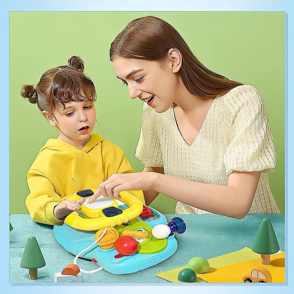 Kit de jeu interactif avec volant de navigation et pont - 541