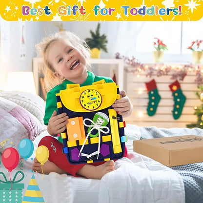 Toddler Busy Learning Kit with Pop Tubes Backpack - 926