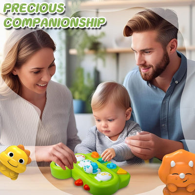 Abecedario de dinosaurios emergente para niños pequeños - 058