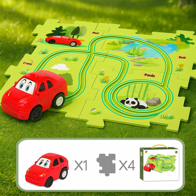 Car Track™ - Construisez, jouez et explorez - Ensemble de voitures de jouet