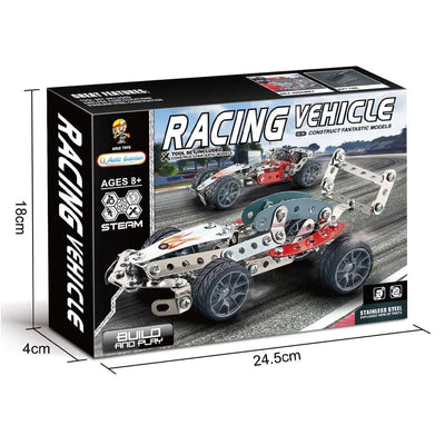STEAM Racing Vehicle Steel Construction Models 105 pieces